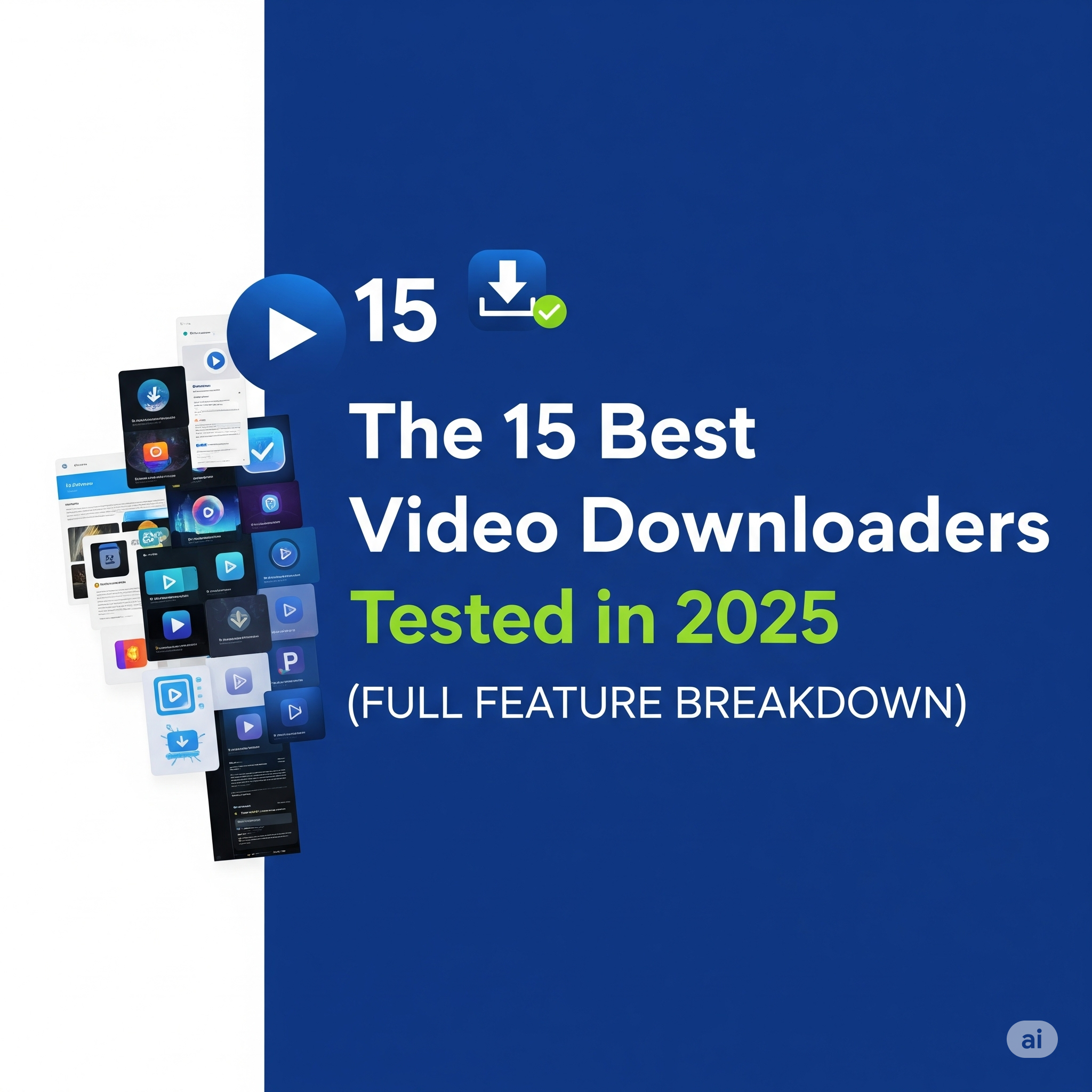 The 15 Best Video Downloaders Tested in 2025 (Full Feature Breakdown)